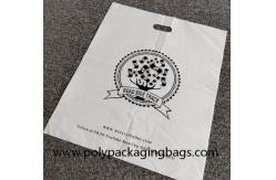 China Gravure Printing 60 Micron Patch Handle Plastic Bags supplier