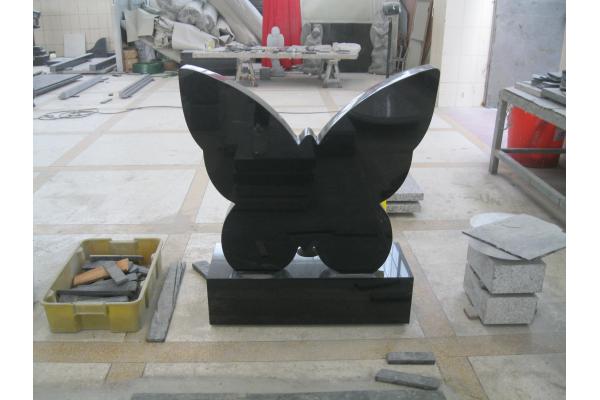 China Black Headstone
