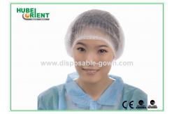 China All Size Double Elastic Disposable Mob Cap 25g/M2 supplier