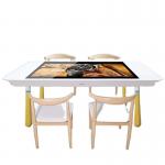Restaurant Multitouch Coffee Table 55Inch Capacitive Interactive Screen Table for sale