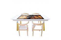 China Restaurant Multitouch Coffee Table 55Inch Capacitive Interactive Screen Table supplier