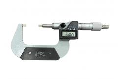 China 0-25mm Electronic Digital Blade Micrometer for Accurate Measurement supplier