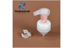China Cosmetic Foam Soap Pump All Plastic PP Lotion Pump Without Metal Spring supplier