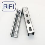 41mm GI Pre Galvnaized  Strut Channel And Fittings Thickness 14 Gauge for sale
