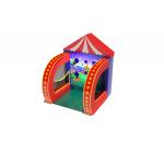 Football Carnival Inflatable Games 2x2x2.5m For Playground Park for sale
