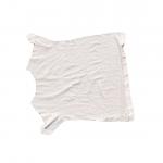 Grade A Cotton White T Shirt Rags 55*60cm ISO9001 For Ship Cleaning Industrial Wiping Rags for sale