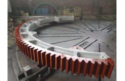 China 42crmo4 Steel Sag Mill Girth Gear In Cement And Minerals Industries supplier