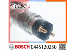 China 1 Year Warranty 0445120250 KOMATSU Fuel Injectors supplier