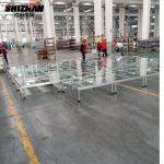 Acrylic Glass Aluminum Frame Royal Adjustable Living Room Stage Platform for sale