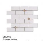 Modern Graphic Glazed Marble Tile Waterproof Interior Wall Stonetiles