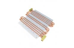 China Double Tube Inlet Outlet Water Cold Plate for Laser Equipment supplier