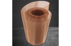 China 40-400 Mesh Brass Copper Wire Mesh Roll Electromagnetic Signal Shielding Mesh supplier