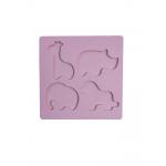China Different Certified Silicone Baby Toys Whale Animal Puzzle Eco Friendly With Size Is 15*15*3 cm And Weight Is 220 Gram for sale