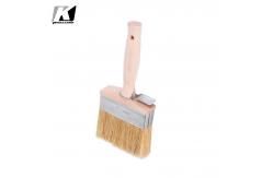 China Wear Resistant Flat Paint Brush For Walls 100x30mm Lightweight Reusable supplier