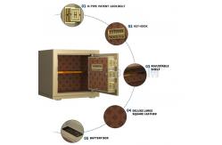 China Electronic Lock Luxury Office Safe Box Patented Bolts H350mm supplier
