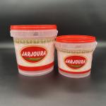 Thermal Transfer Transparent Plastic Bucket with See Details Thickness and Screen Printing for sale