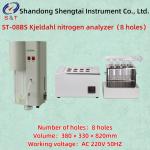 Semi Automatic 8-hole Kjeldahl Nitrogen Analyzer GB/T6432-2018 Measurement Range 0.1-200mg Nitrogen for sale