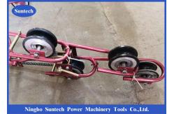China 4 Bundle Overhead Power Line Aluminium Alloy Aerial Trolley supplier