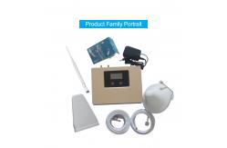 China 1800MHz 2100MHz Mobile Signal Boosters 70dB Gain With LCD Display supplier