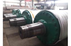 China Roller Grooved Press Roll Paper Machine Parts For Paper Making supplier