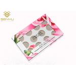 1200g Grey Custom Cosmetic Packaging Boxes Luxury Cardboard Eyeshadow Packaging for sale