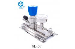 China WL400 Nitrogen High Pressure Control Panel With FCTFE Seat Easy To Install supplier