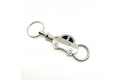 China Metal Keychain Holder with Package of Metal Material and Individual Polybag Package supplier