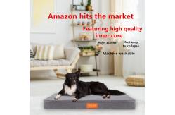 China Amazon Hot Dog Mattress Removable And Washable Dog Cushion Best Dog Mattress supplier