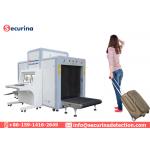 Dual View Imaging Airport Security X Ray Machine , Luggage Scanning Inspection Scanner for sale