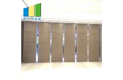 China Hotel Banquet Room Operable Movable Partition Walls / Soundproof Partition Divider supplier
