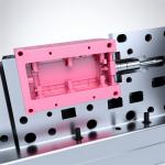 Pink Injection Moulding Mould with Easy Cleaning and Optimal Functionality for sale