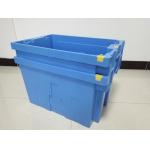 Stacking Nesting Solid Plastic Tote Box Standard Size 600*400mm