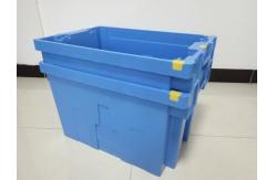 China Stacking Nesting Solid Plastic Tote Box Standard Size 600*400mm supplier