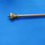 Gold Nordic 6.7m 28mm Steel Pipe Curtain Rods for sale