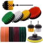 20pcs Power Scrubber Drill Brush Kit For Cleaning Bathroom Surfaces , Bathtub for sale