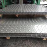 Embossed 304 Stainless Steel Sheet Checkered Inustry 1500mm Width 4mm Thickness for sale