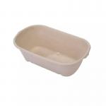 850ml 1000ml Compostable Sugarcane Container Disposable Take Away Lunch Box