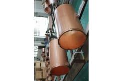 China Quadruplicate Taper Copper Mould Tube For CCM , Large Diameter Continuous Casting Mould supplier