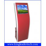 Office Building Stylish Freestanding Touch Screen Kiosk For Information Checking
