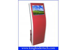 China Office Building Stylish Freestanding Touch Screen Kiosk For Information Checking supplier