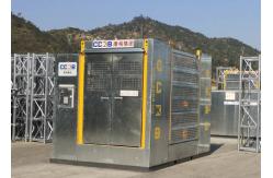 China Modular Galvanised Construction Site Hoist EU Standard supplier