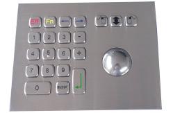 China IP65 304 stainless steel  trackball pointing device mouse USB interface supplier