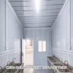 Temporary Mobile Collapsible Prefab Homes Soundproof For Construction Site