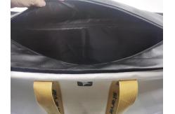 China Leather Padel Pickleball Racket Bag  Duffel Bag With Inner Ball Pocket supplier