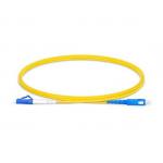 LC UPC to SC UPC Simplex G.652.D Single Mode PVC 2.0mm -2m(6ft) FOPC 1121S112-2（7242121）OS2 ( G.652.D/G.657.A1/G.657.A2) for sale