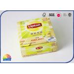 Tea Bags Retail 350gsm C1S Paper Folding Carton Box Custom Logo Print for sale
