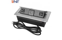 China Pop Up Hidden Tabletop Socket Outlet For Office Furniture Multimedia supplier
