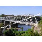High Performance Temporary Galvanized Surface Steel Bailey Bridge With Heavy Load Capacity for sale