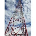 Sign Post Hot Galvanized 10m Telecommunication Steel Tower for sale
