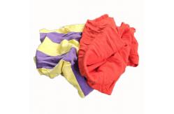 China 10Kg Package Colored T Shirt Rags supplier